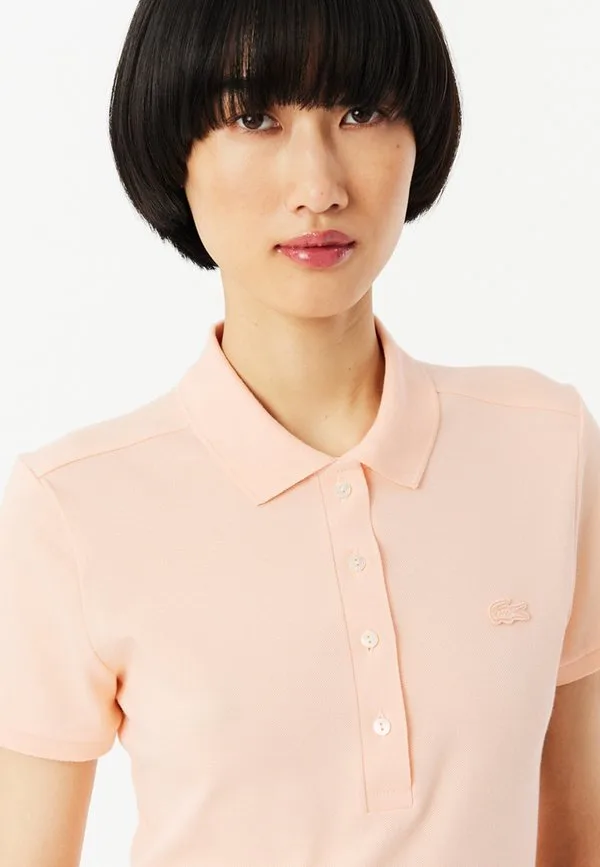 Поло Lacoste Rose Pêche-Big, розовая — фото 4