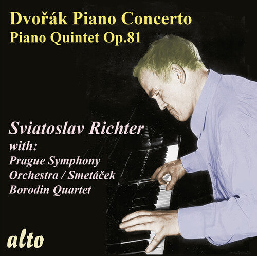 

CD диск Richter, Sviatoslav / Prague Symphony Orchestra: Dvorak Piano Concerto/ Piano Quintet Op. 81