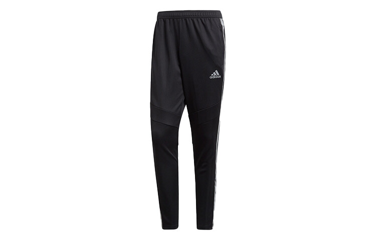

Трикотажные спортивные штаны мужские черные/серые Adidas, черный