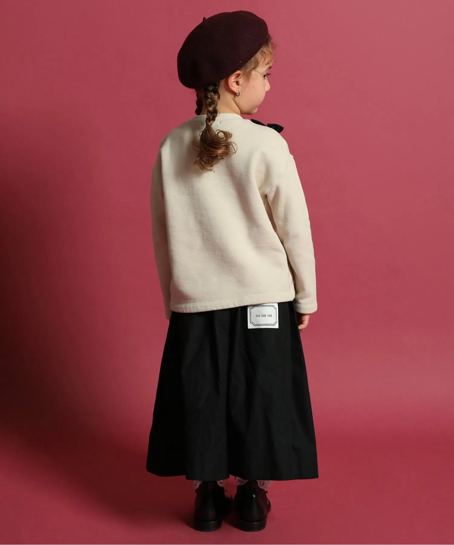 Толстовка Marie Ribbon Top Sweatshirt_80_110 [Детская] — фото 3