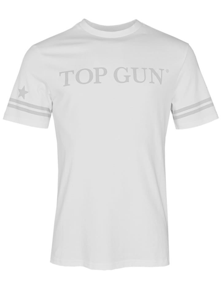

TOP GUN Футболка TG22002 белого цвета, Белый, TOP GUN Футболка TG22002 белого цвета