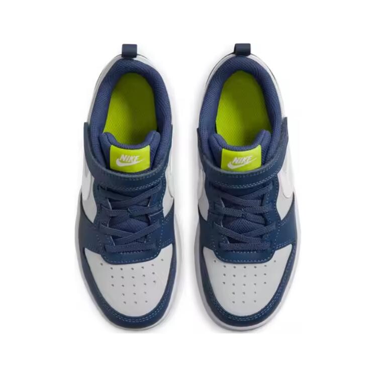 Кроссовки для скейтбординга Court Borough Kids PS Low-top Blue/Grey Nike, синий/серый — фото 4