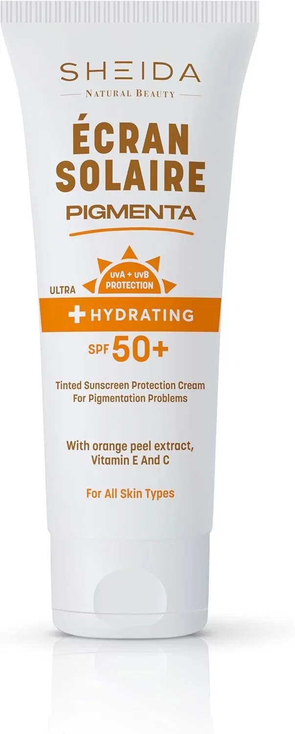 Тонирующий солнцезащитный крем SPF 50+ от ECRAN SOLAIRE Sheida
