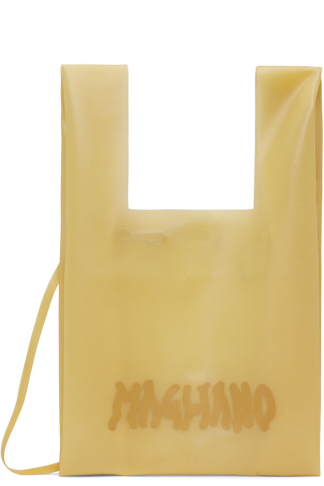 

Бежевая сумка Folsom Tote Magliano