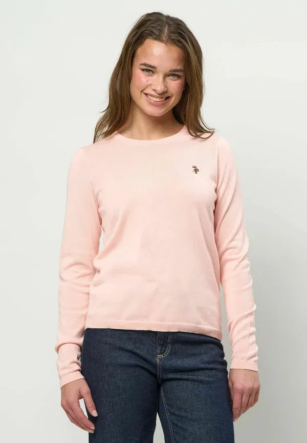 Джемпер U.S. Polo Assn. Uwmie, розовый импатиенс