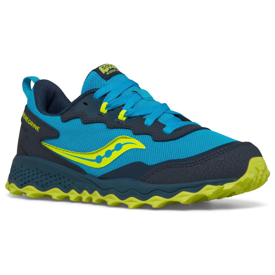

Мультиспортивная обувь Saucony Peregrine, цвет Blue/Citron