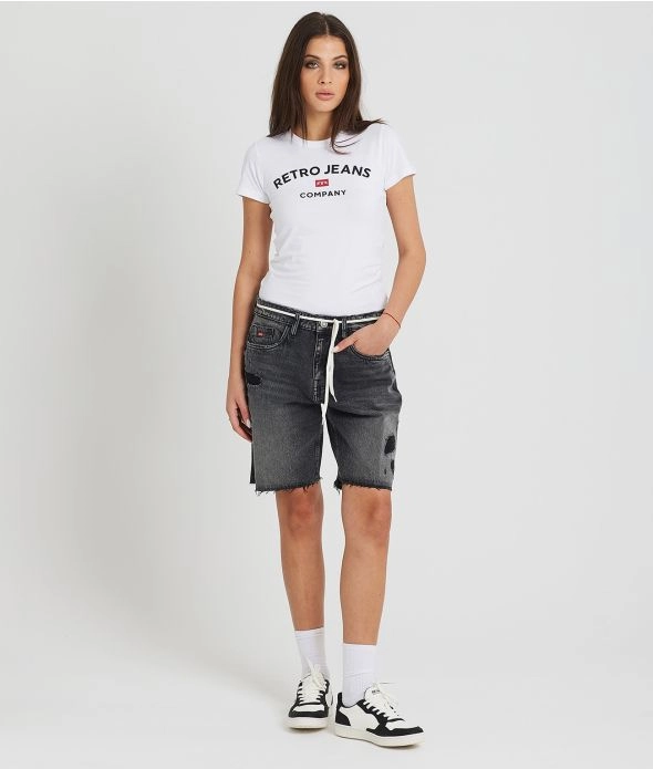 

Футболка Melina Retro Jeans, белый