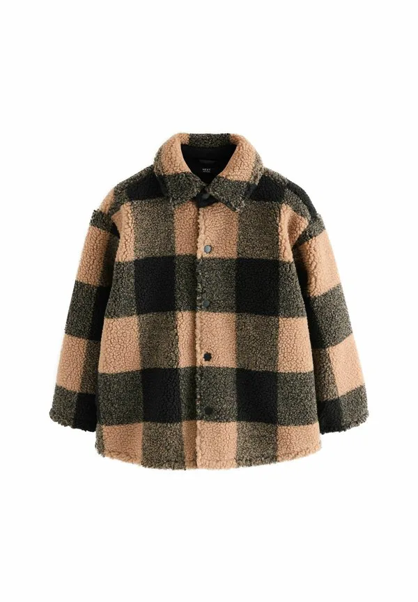 Флисовая куртка Next, Black/Tan