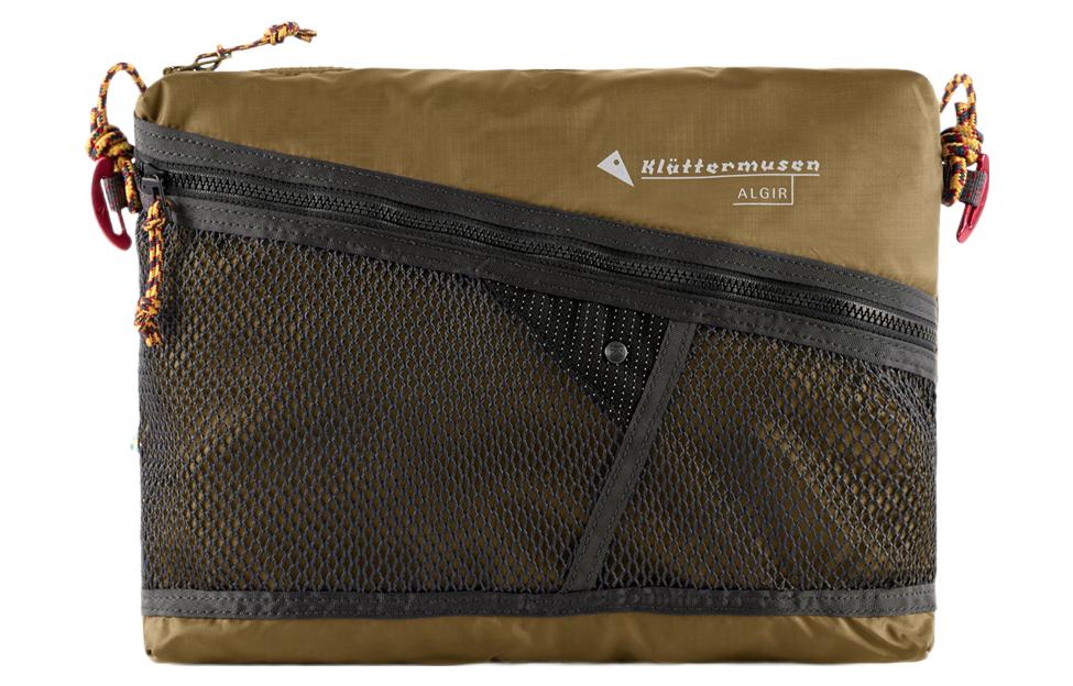 

Klattermusen Плечевая сумка через плечо из переработанного полиамида унисекс, Olive Green