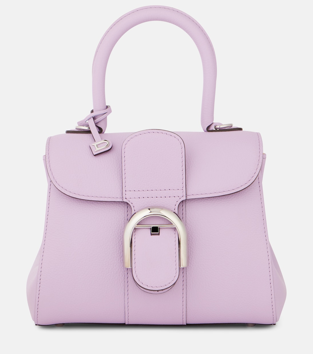 

Бриллиант мини кожаная сумка-тоут Delvaux, Guimauve