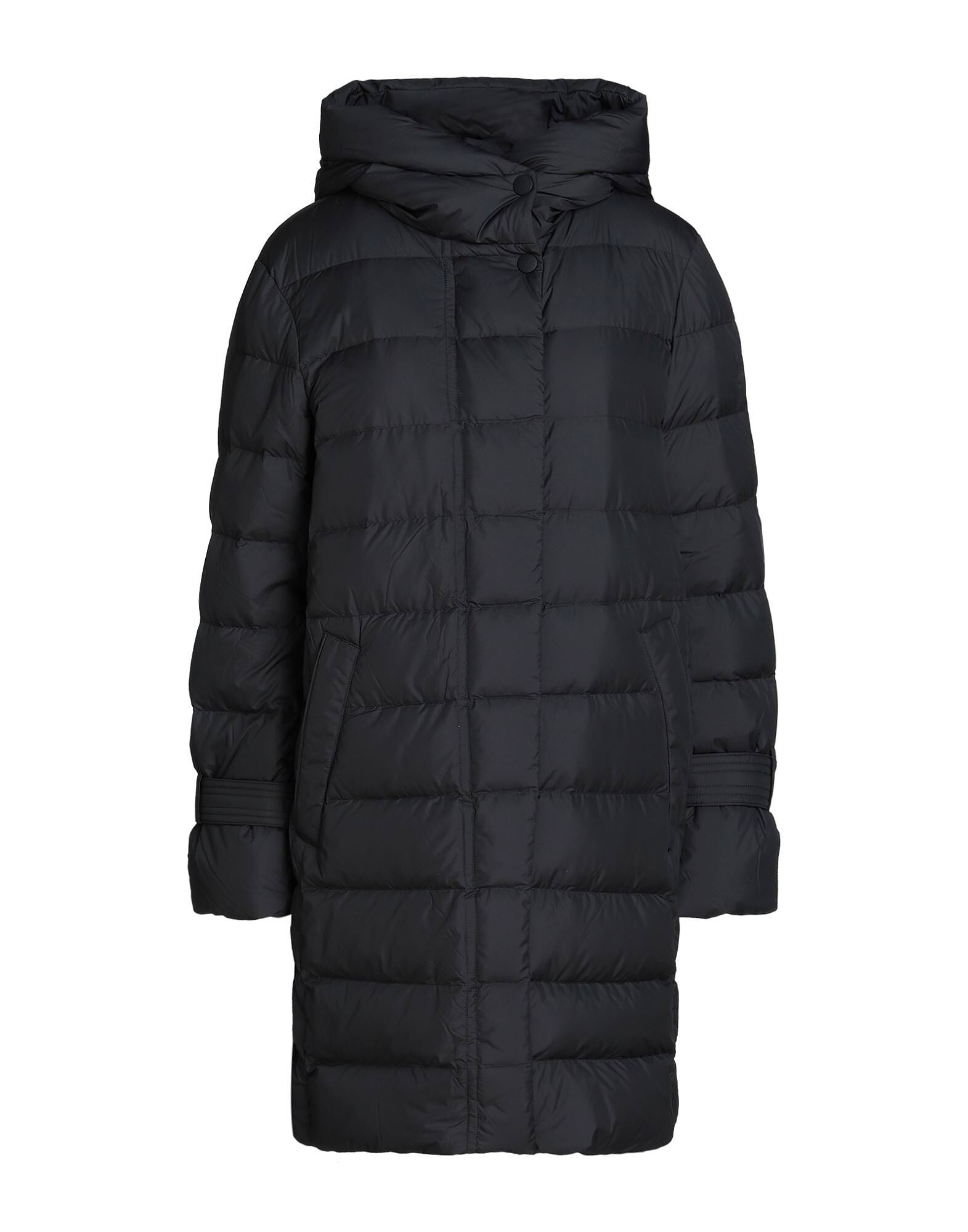 

Пуховик Ellis Light Down Hooded Parka Woolrich, черный