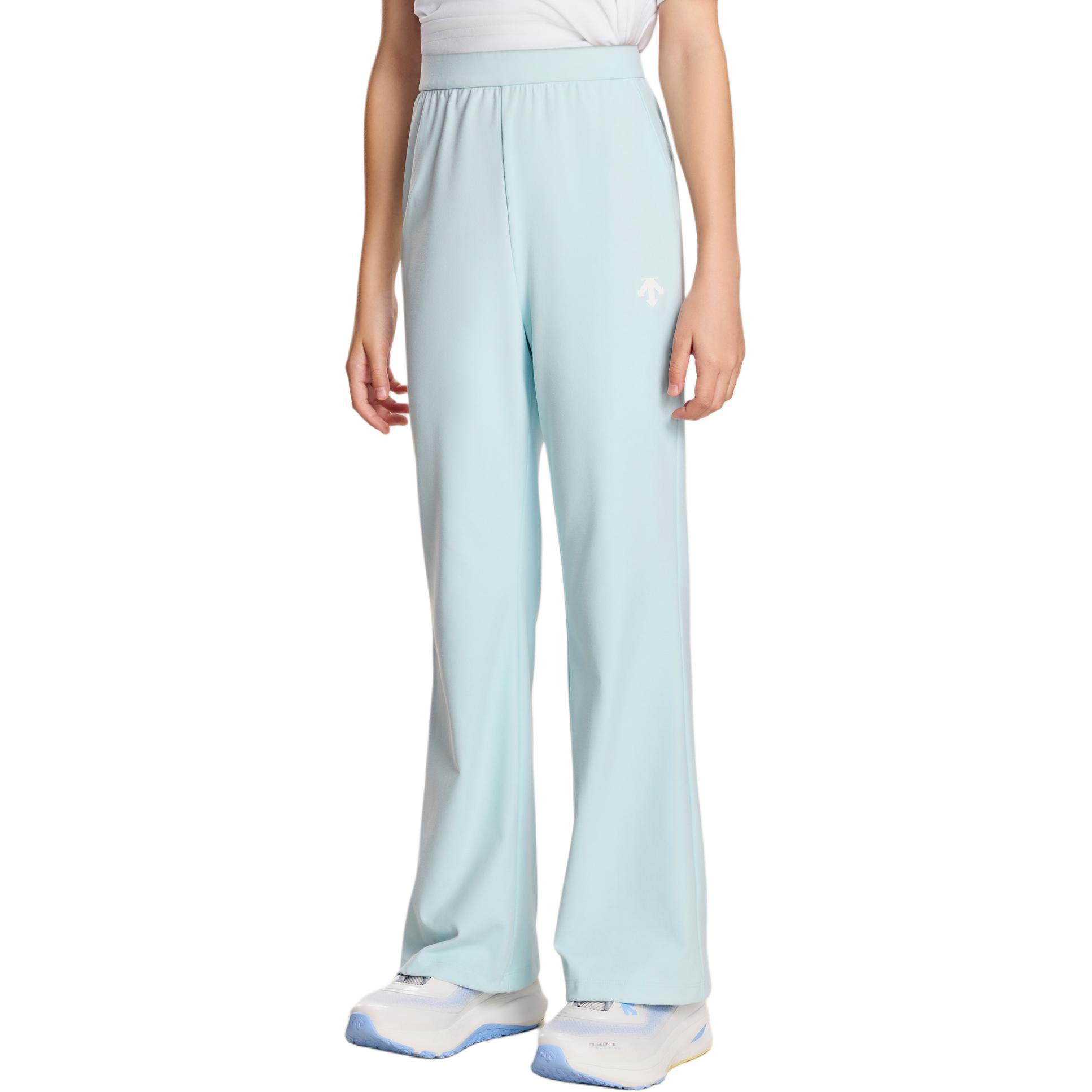 

Детские вязаные спортивные штаны DESCENTE, светло-голубой