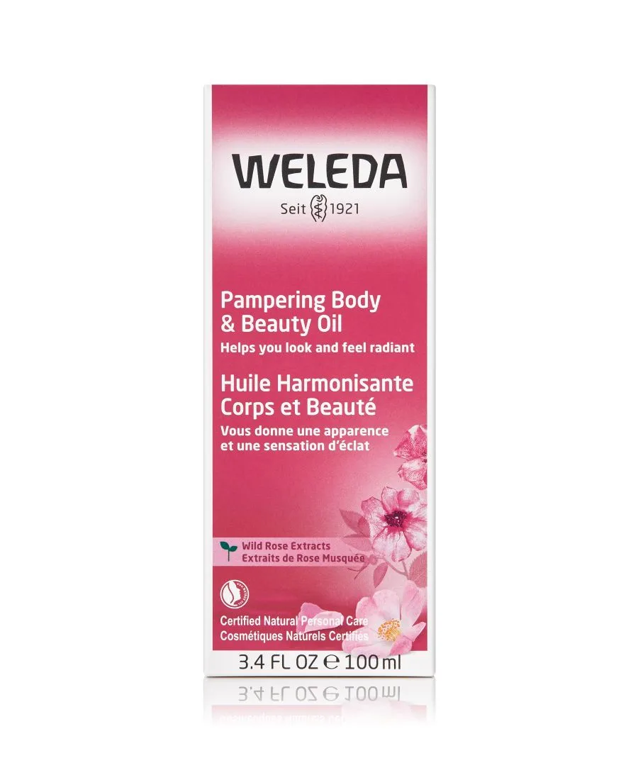 Weleda Увлажняющее масло для тела и красоты, 95 мл — фото 2