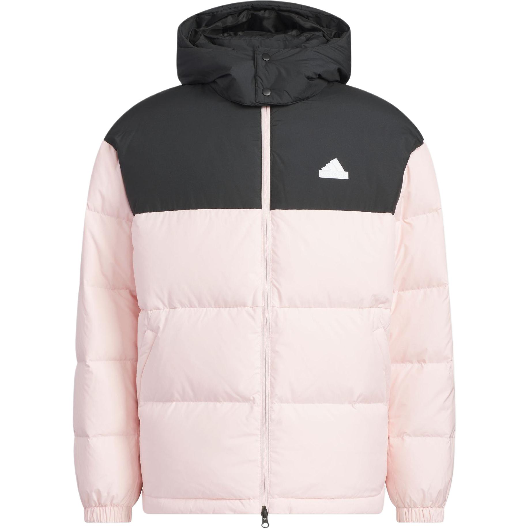 Куртка унисекс песочный коричневый/розовый/черный Adidas — фото 2
