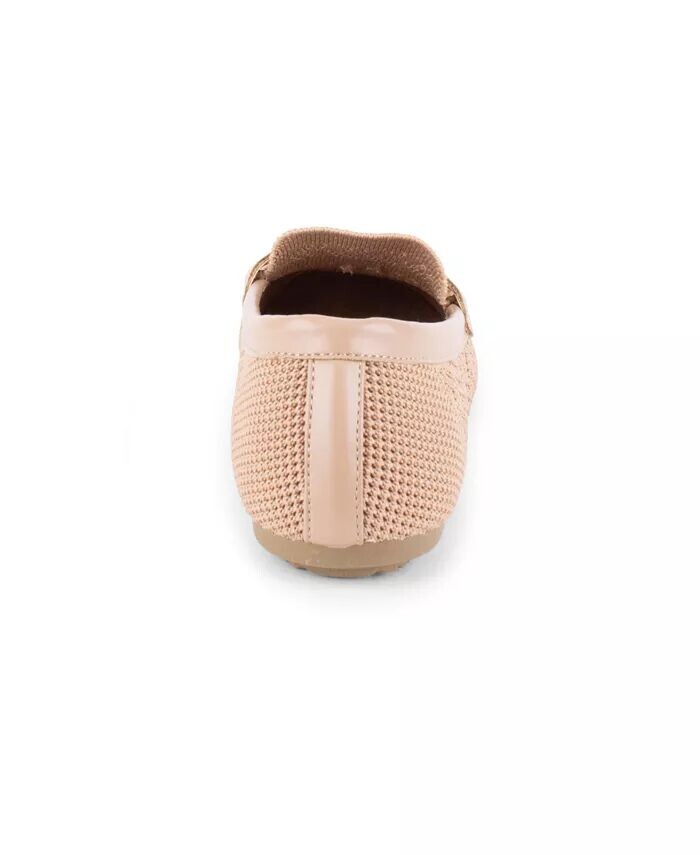 Женские мокасины Anita Slip On Gloria Vanderbilt, коричневый/бежевый — фото 3