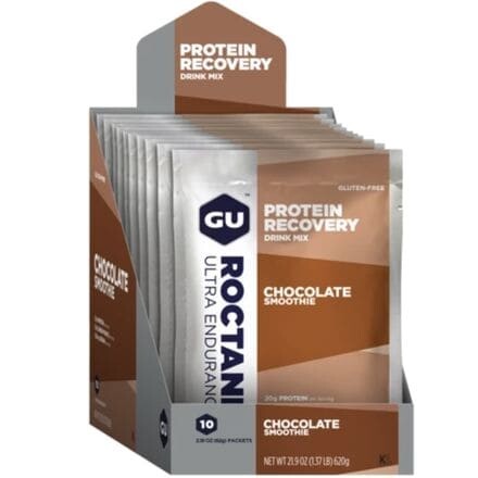 

Смесь для питья для восстановления Roctane GU, цвет Chocolate Smoothie