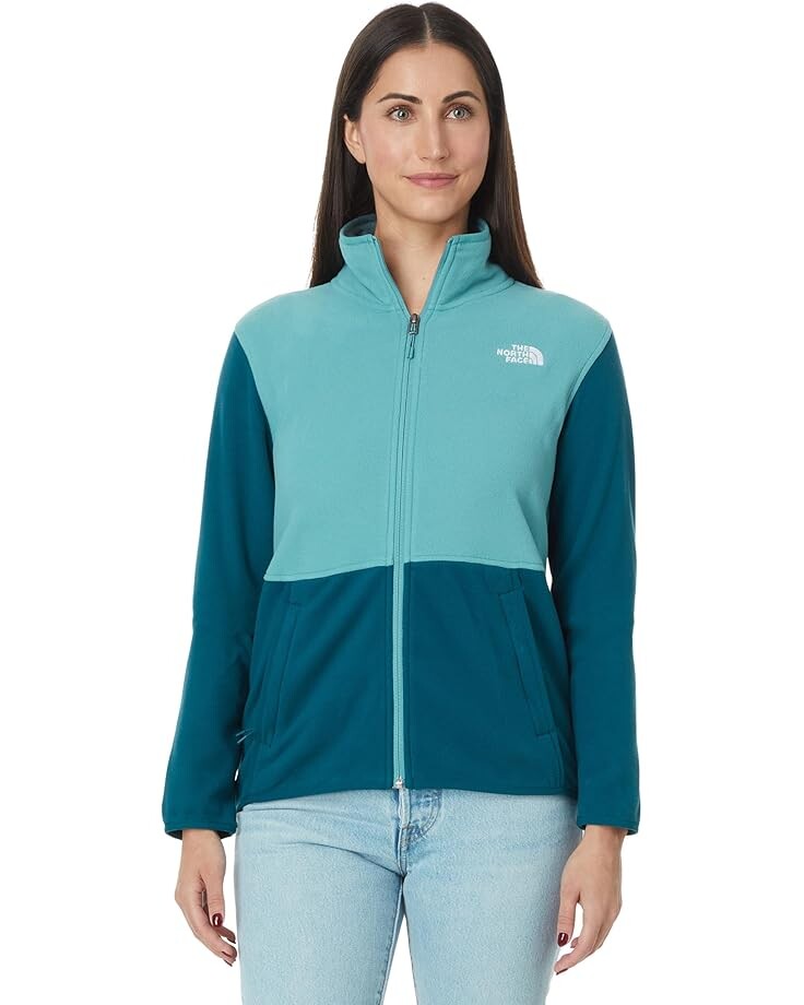 

Куртка The North Face Glacier Fleece Jacket, цвет Midnight Petrol/Algae Blue