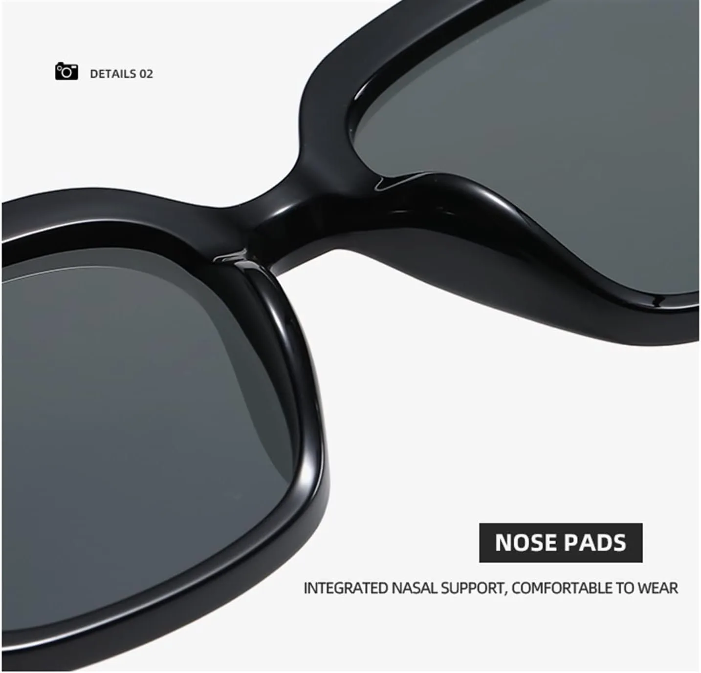 

Солнцезащитные очки XINXIN в квадратной оправе большого размера, декоративные очки для отдыха на природе, для мужчин и женщин (цвет: G, размер: средний), G