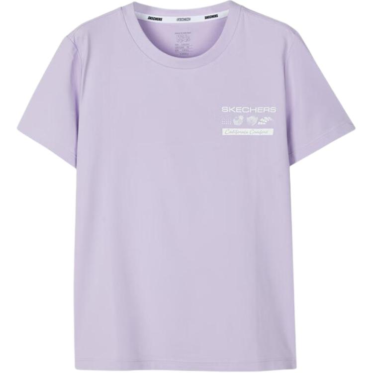 

Детская футболка Skechers, фиолетовый