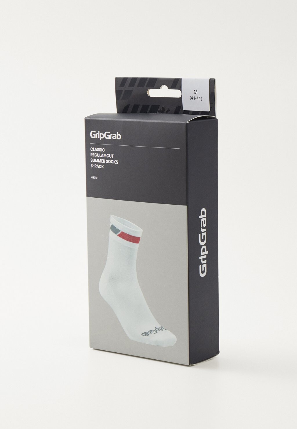 

Спортивные носки CLASSIC REGULAR CUT SUMMER SOCKS 3 PACK UNISEX GripGrab, белый