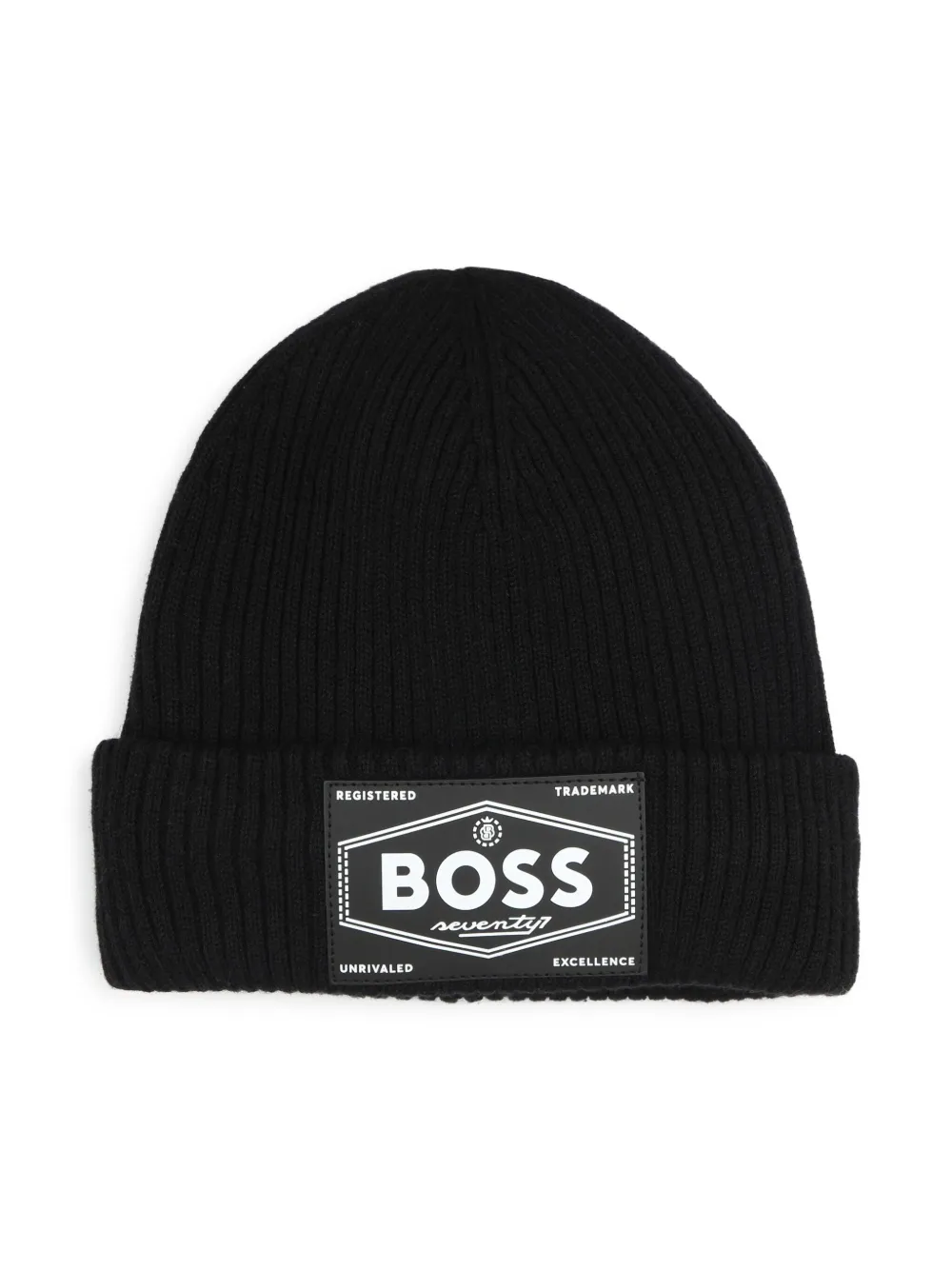 

Шапка бини с логотипом BOSS Kidswear, черный