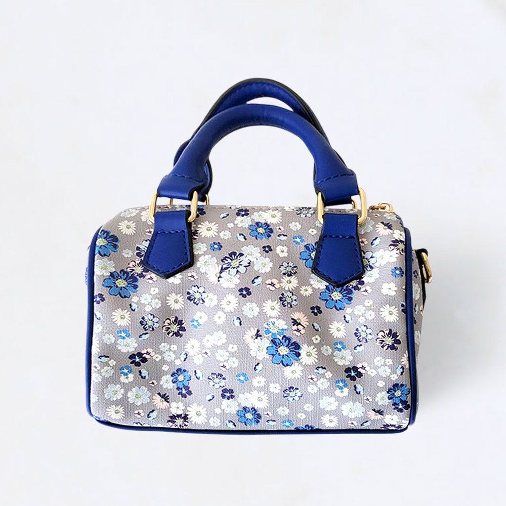 

Цветочная сумка-шоппер или через плечо FASHNZFAB, синий