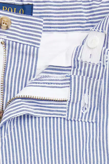 Шорты детские с узором Polo Ralph Lauren, синий — фото 4