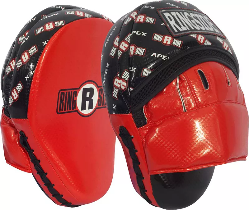 

Перчатки для ударов Apex со стороны ринга Ringside, красный/черный