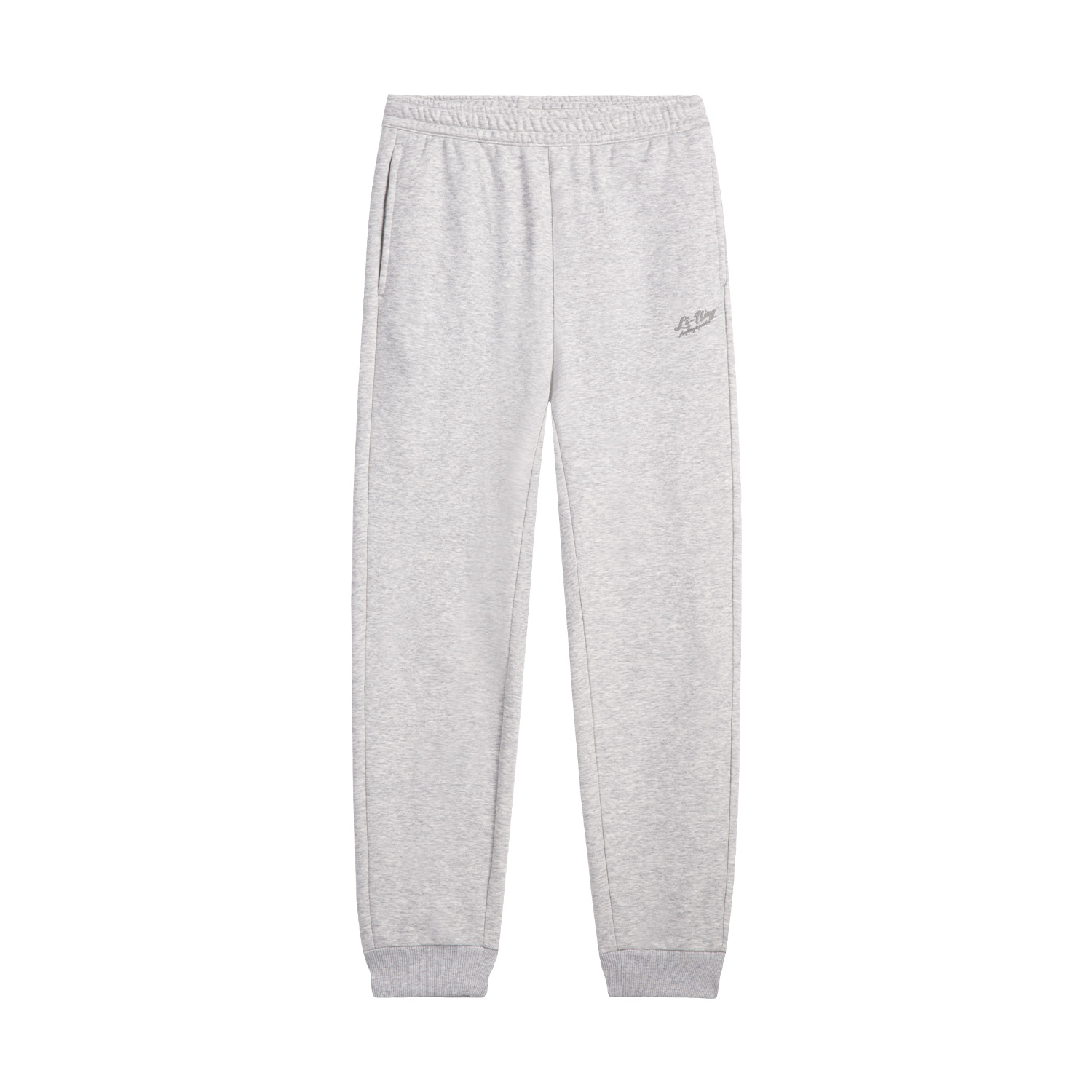 

LINING Вязаные спортивные штаны женские Heather Gray на флисовой подкладке