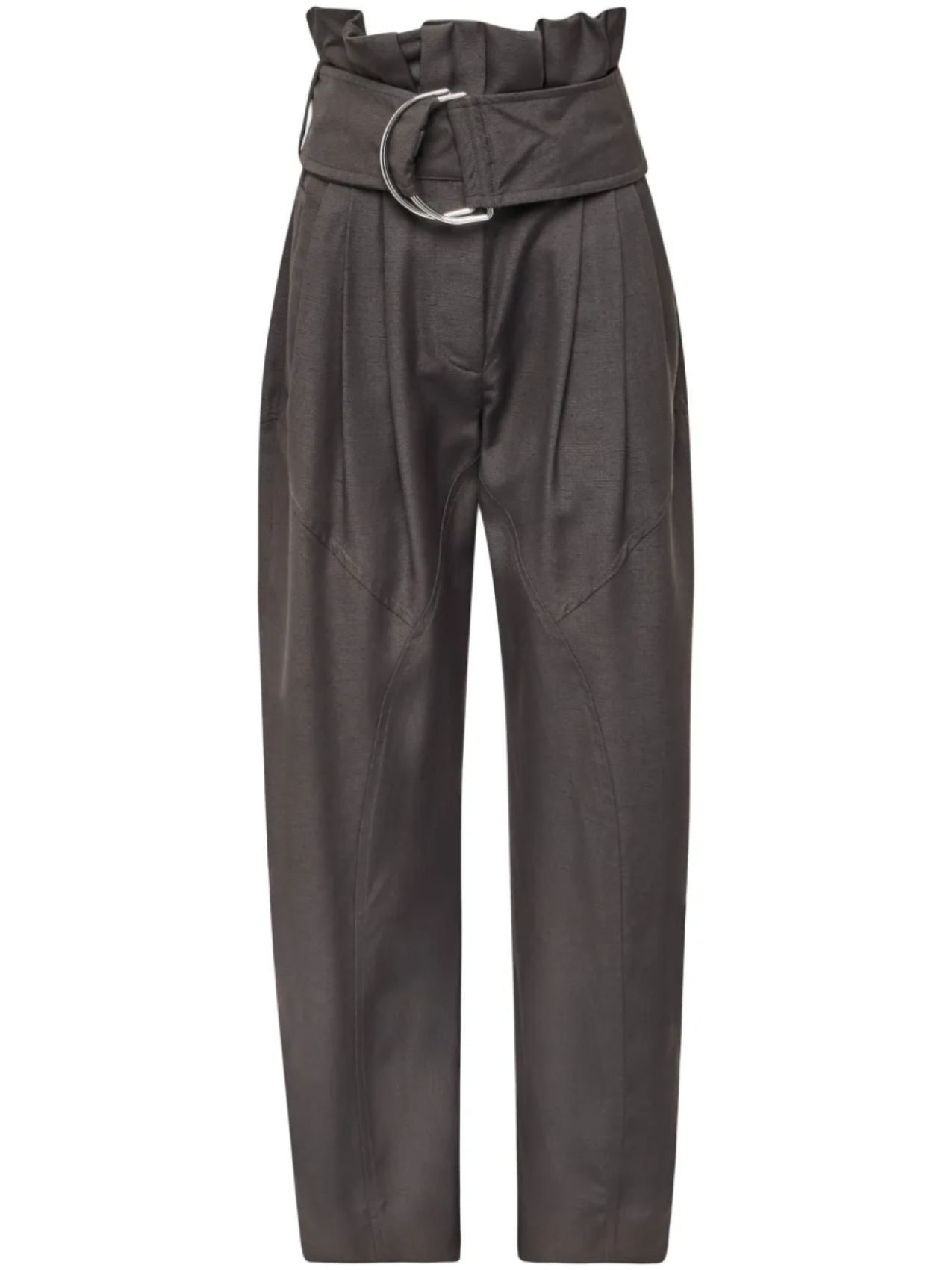 

JW Anderson брюки со сборками, серый