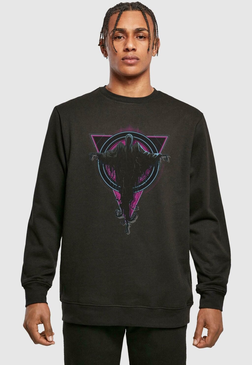 

Толстовка HARRY POTTER NEON DEMENTORS BASIC CREWNEC ABSOLUTE CULT, черный