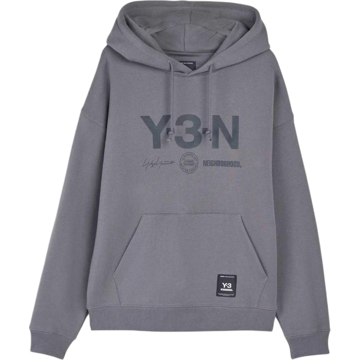 

Юнисекс свитшот Y 3 x NEIGHBORHOOD совместный бренд FW25 Y-3, серый