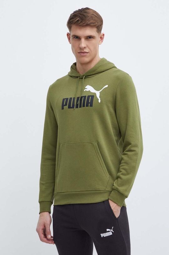 

Толстовка с капюшоном Puma, зеленый