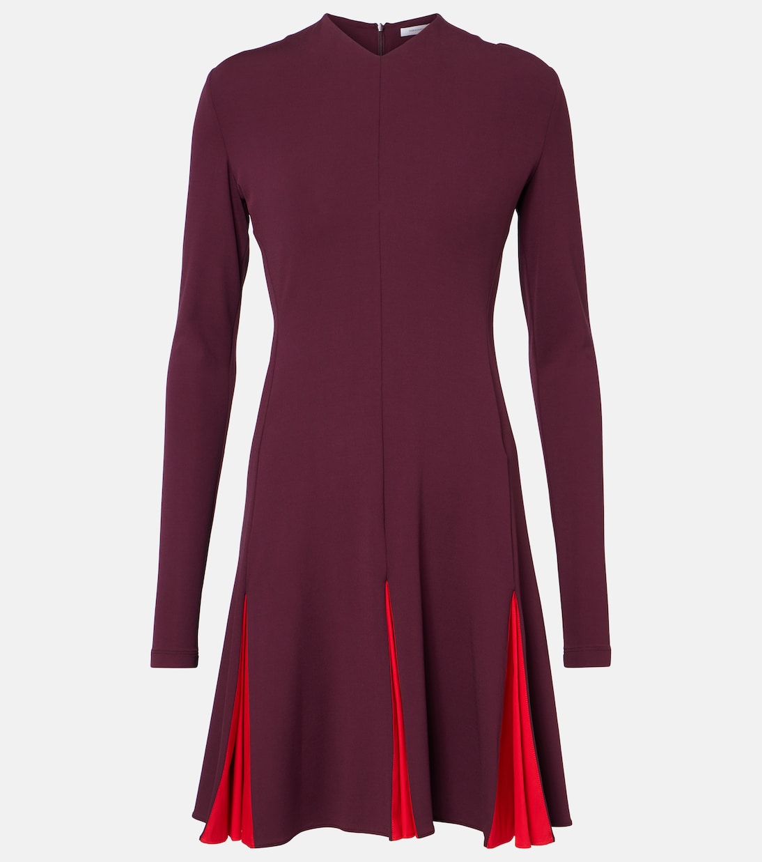 

Мини-платье из джерси Ferragamo, Oxblood