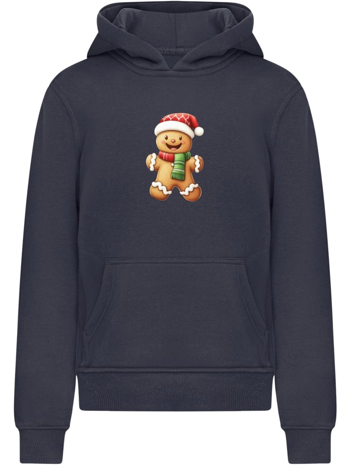 

Толстовка с капюшоном Merchcode, темно-синий