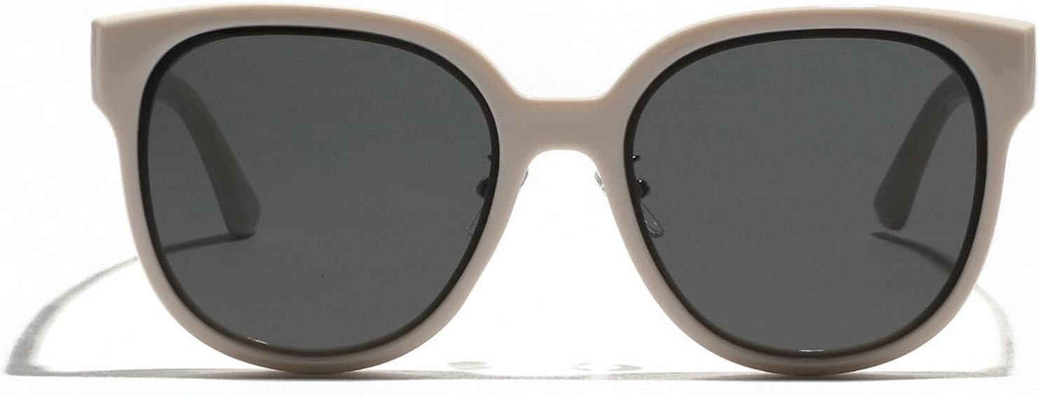 

Круглые солнцезащитные очки «кошачий глаз» для женщин, модные черные солнцезащитные очки, симпатичные женские солнцезащитные очки с защитой от УФ-излучения UV400 mincl, White Gray