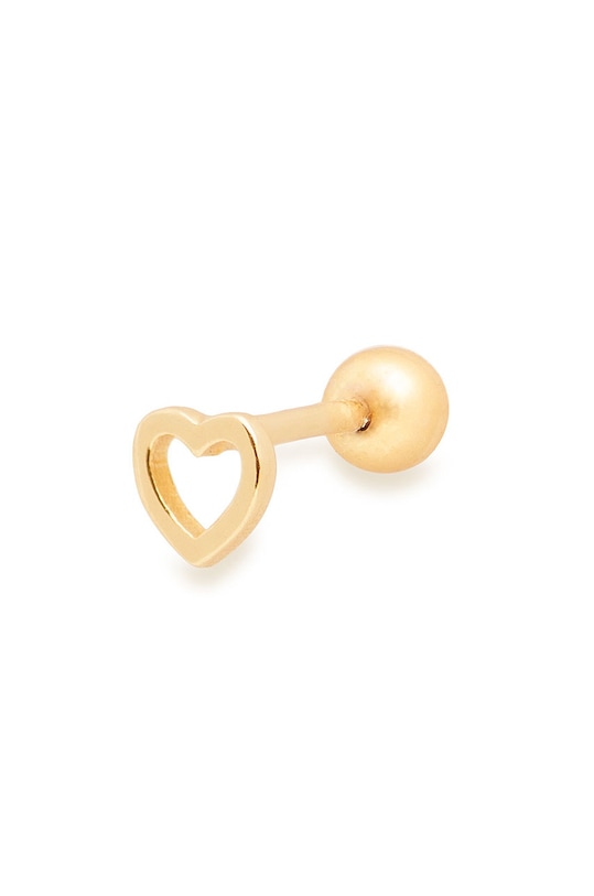 

Серьги Piercing Rock It из позолоченного серебра Ania Kruk, золотой