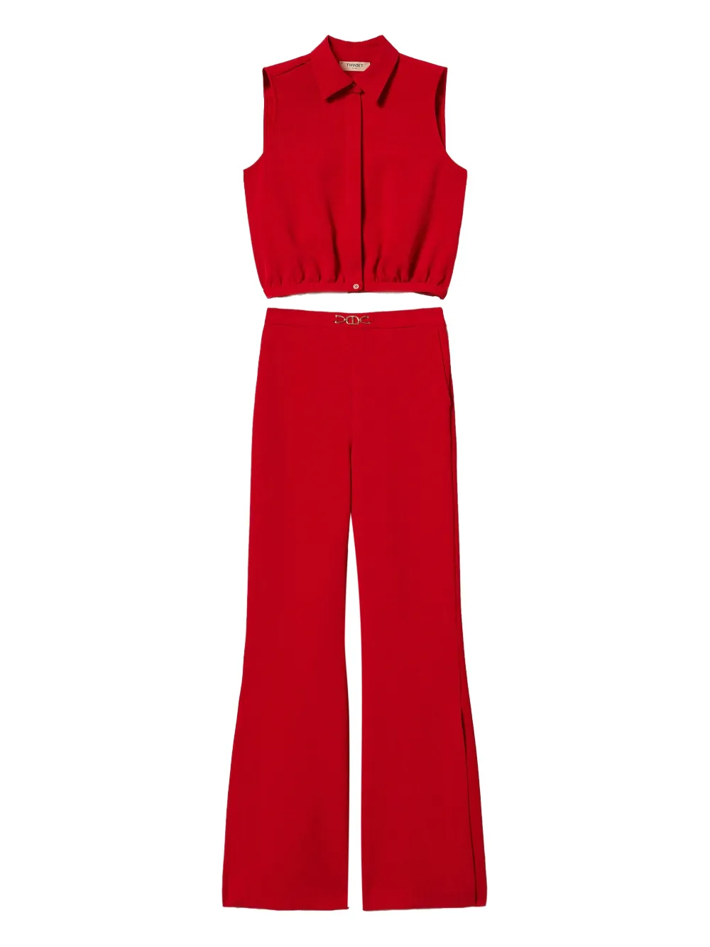 

Комбинезон без рукавов TWINSET, красный