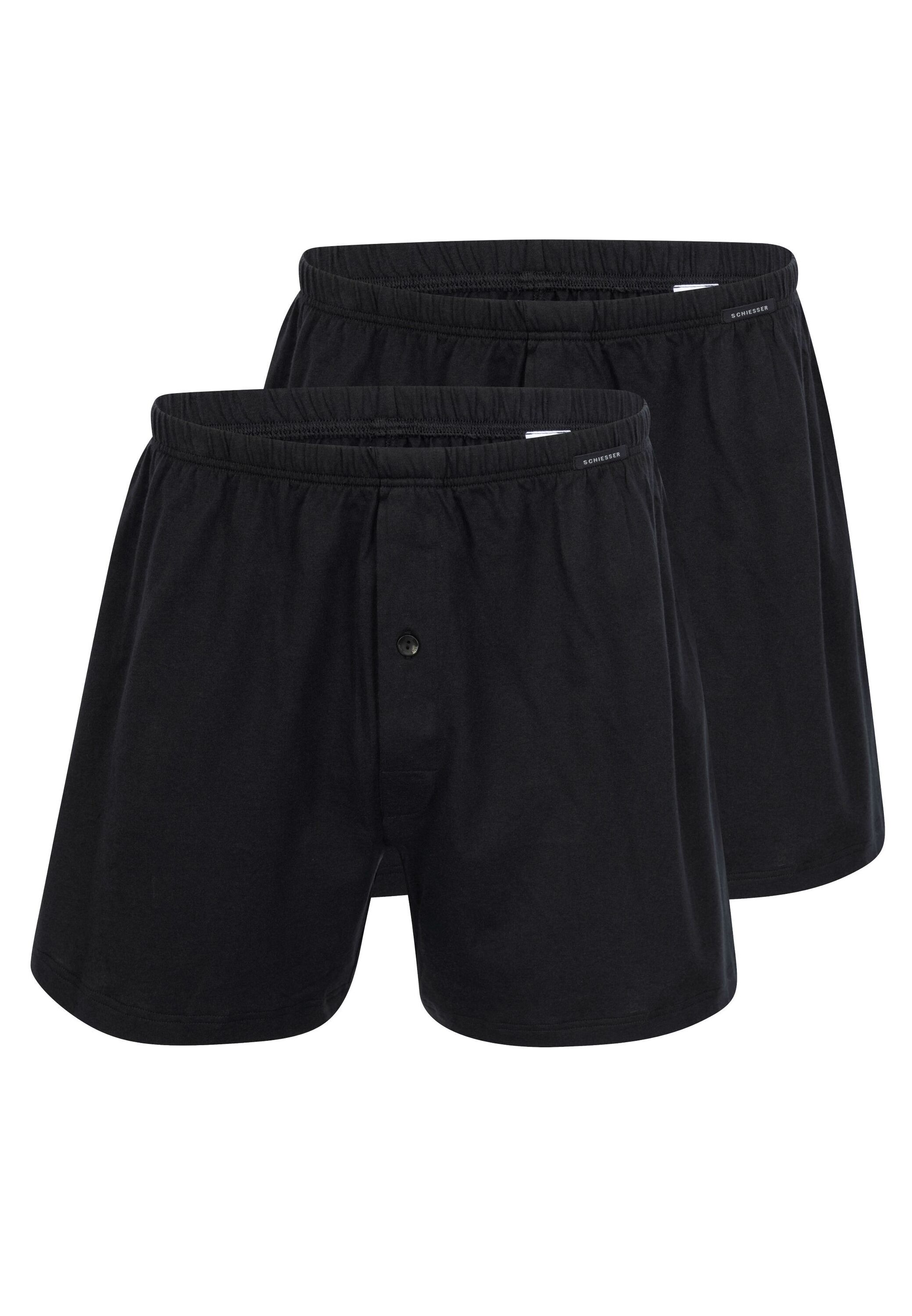 

Боксеры Schiesser Boxershorts Singel-Jersey, черный