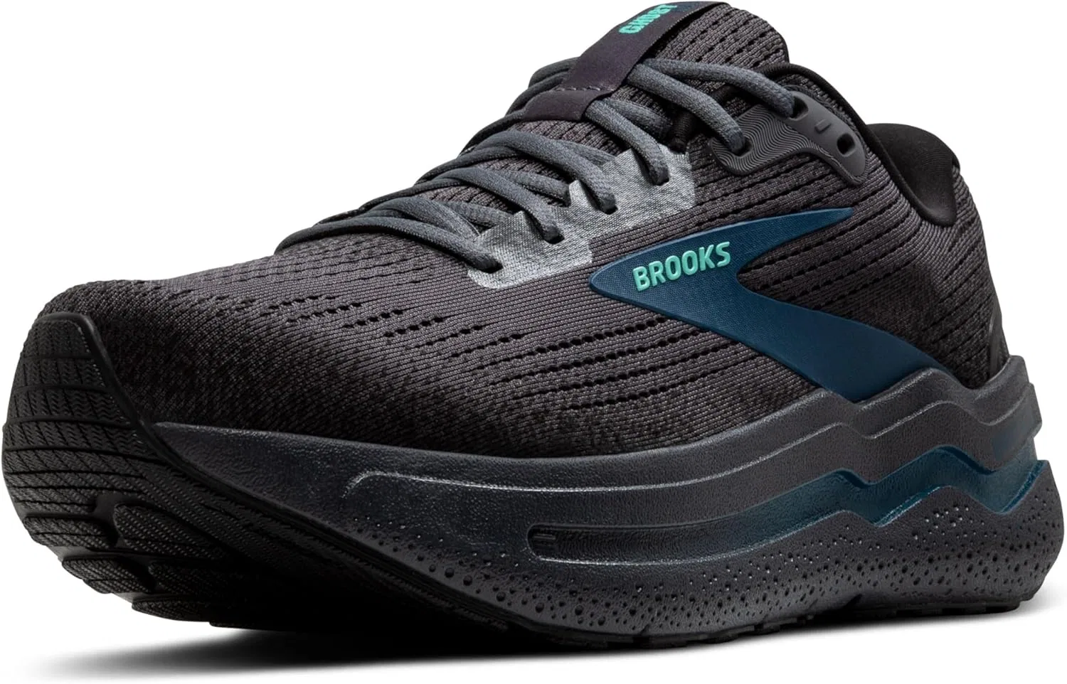 Мужские кроссовки Brooks Ghost Max 2, 3-Ebony Cockatoo Blue Sapphire