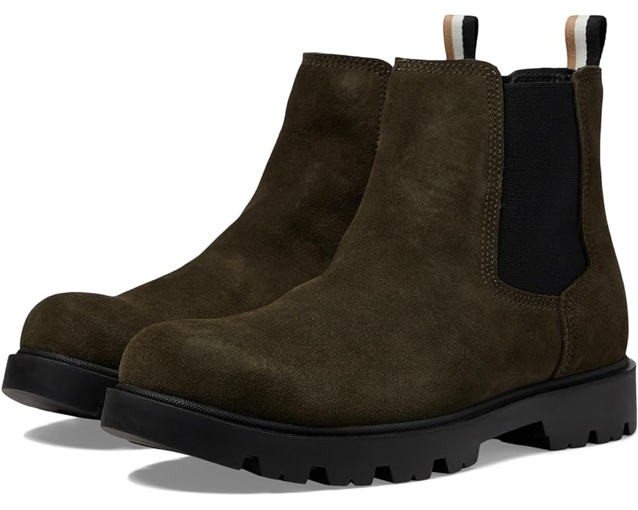 

Ботинки BOSS Adley Suede Chelsea Boot, цвет Open Green