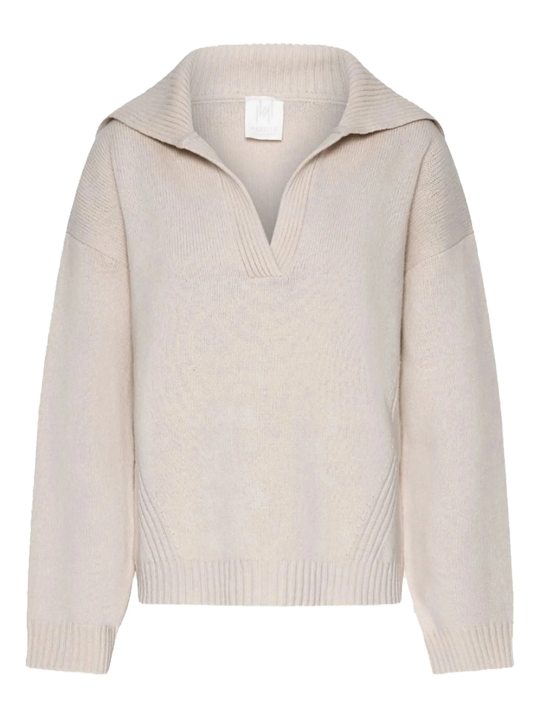 

Свитер с воротником Marella, кремовый