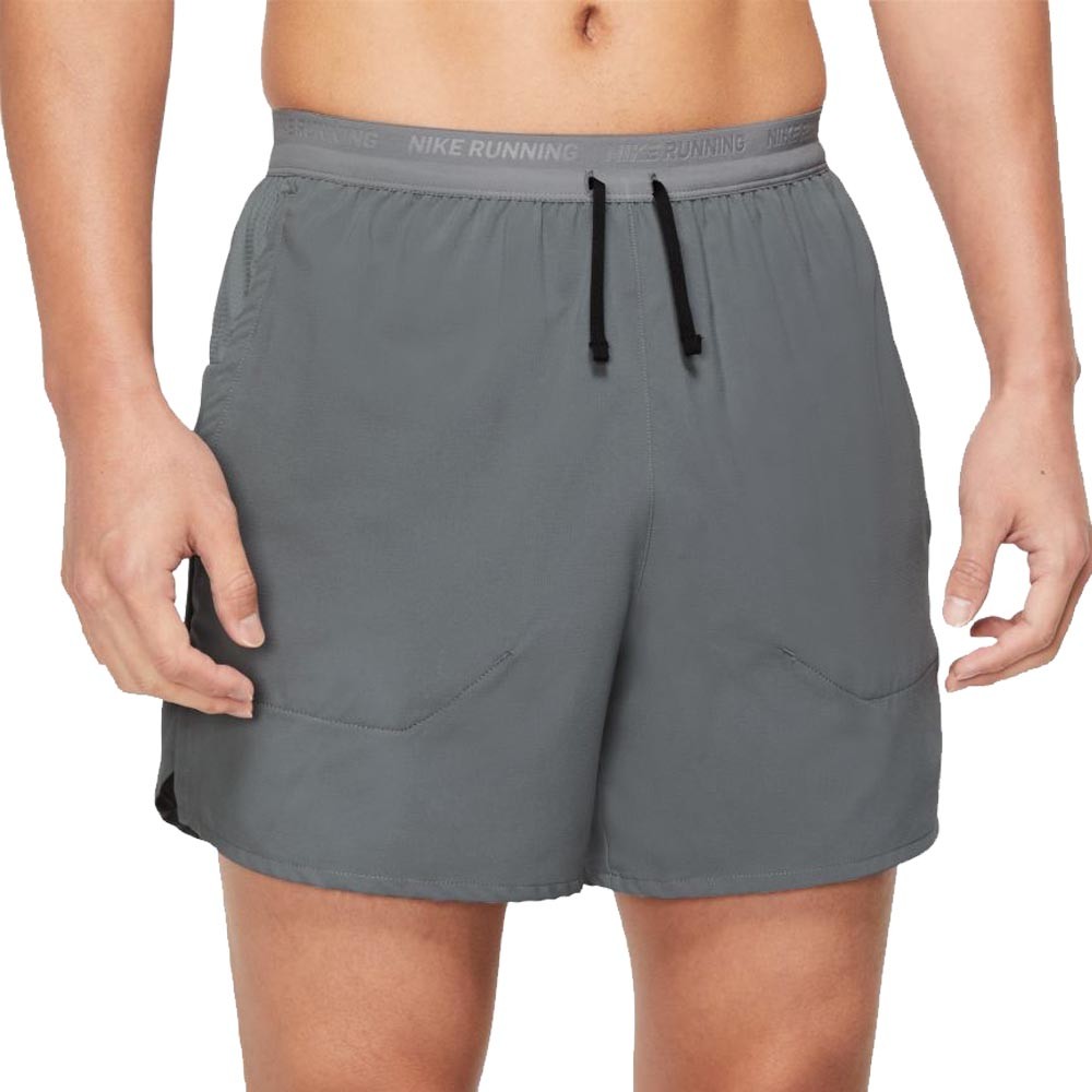 

Шорты для бега Nike Dri-FIT Stride 5" Brief-Lineds, серый