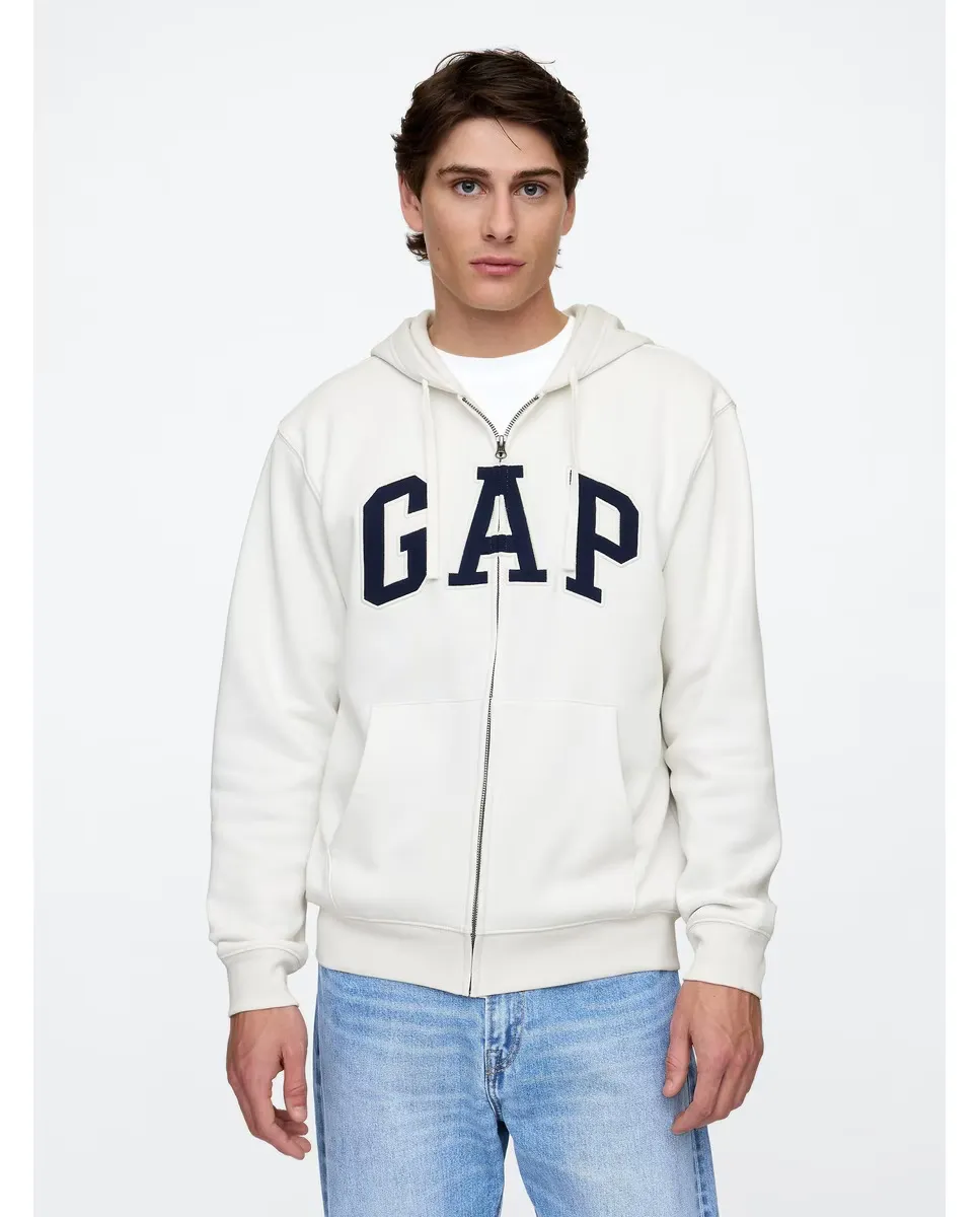 

Мужская толстовка с длинными рукавами Gap, белый