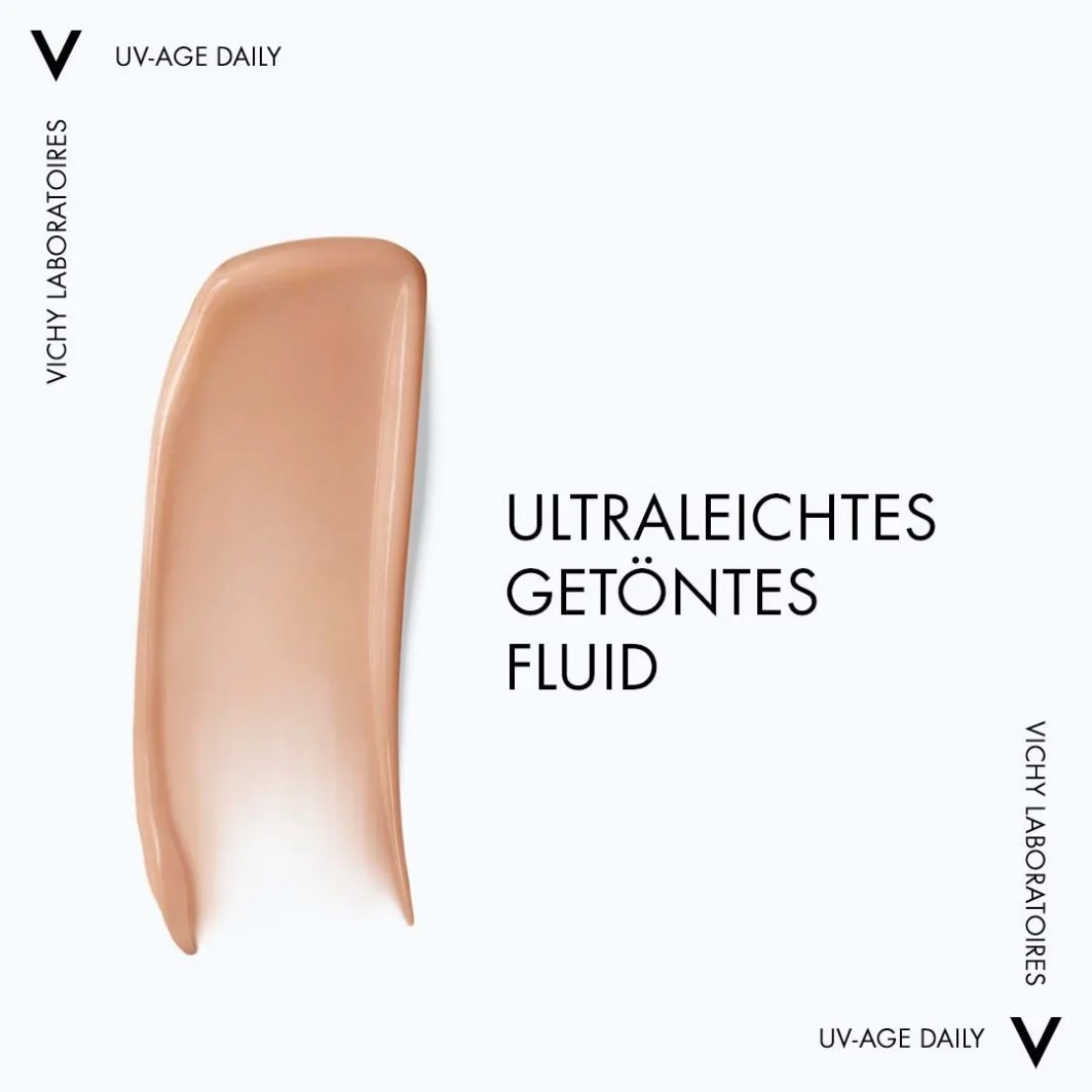 Солнцезащитный крем Capital Soleil UV-Age Daily с тонирующим эффектом SPF 50+ Vichy, 40 мл — фото 3