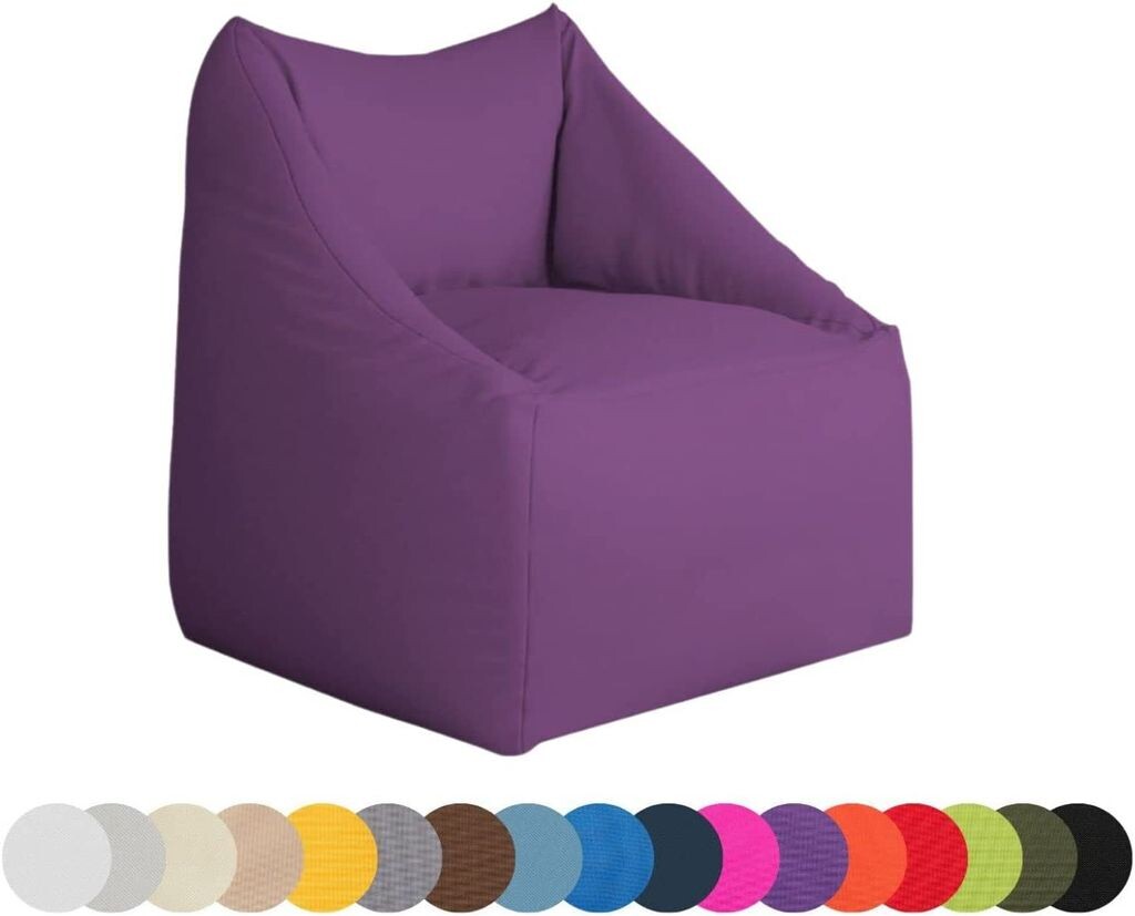 

Chilly Pilley Mini Bean Bag Водонепроницаемая подушка для сиденья Напольная подушка Кресло Садовая подушка со спинкой сиденья (фиолетовый), синий