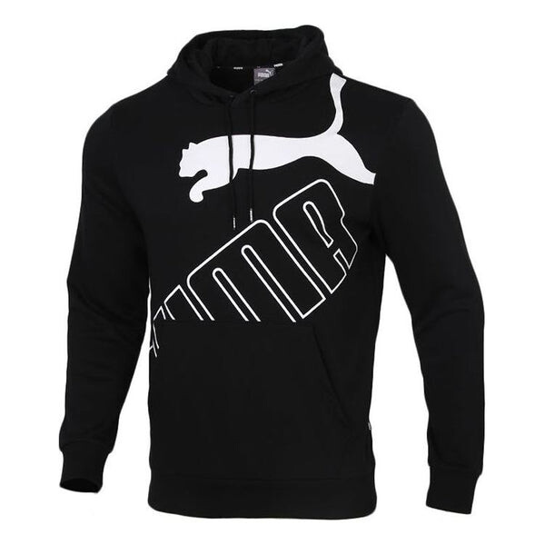 

Толстовка knit hooded casual black Puma, черный