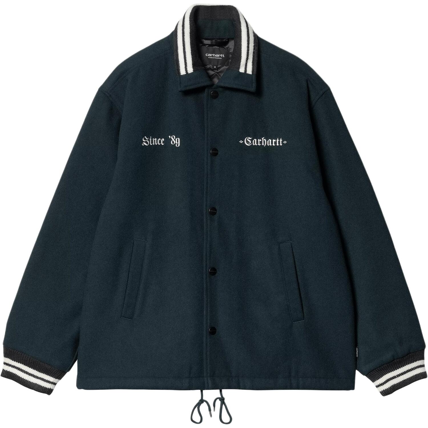 

Carhartt WIP Шерстяная куртка-тренч, Dark Blue