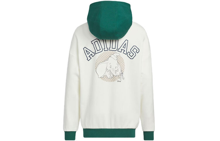 Толстовка Adidas Originals, белый/зеленый — фото 2