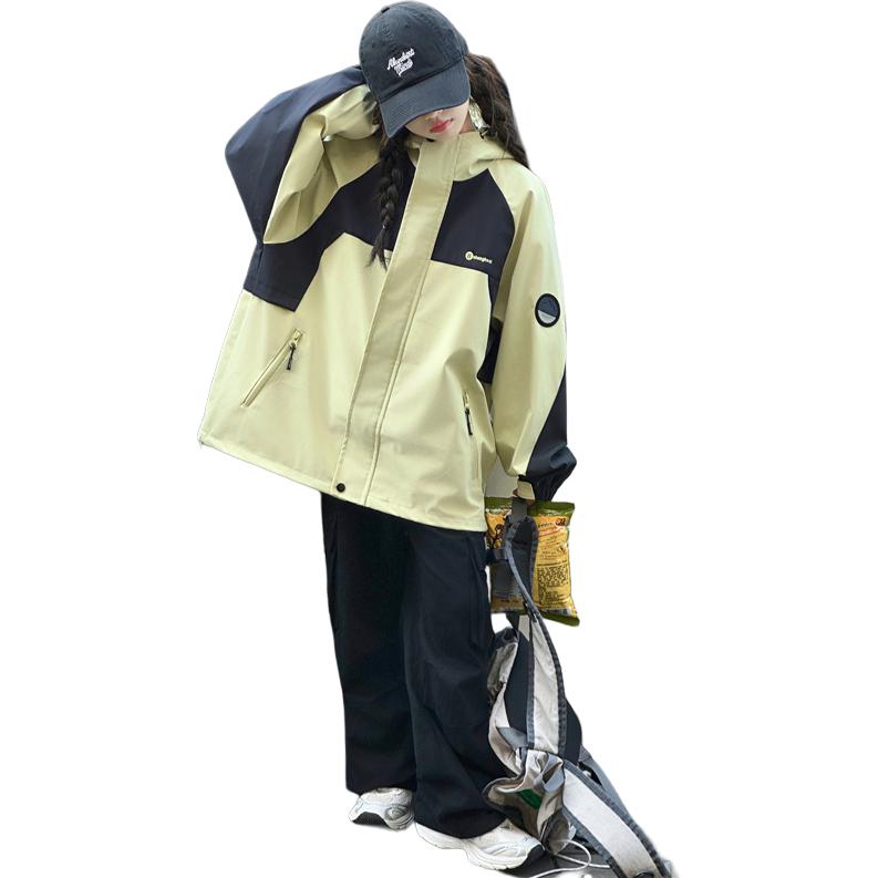 

Ветровка для подростков весна и осень Disney, желтый